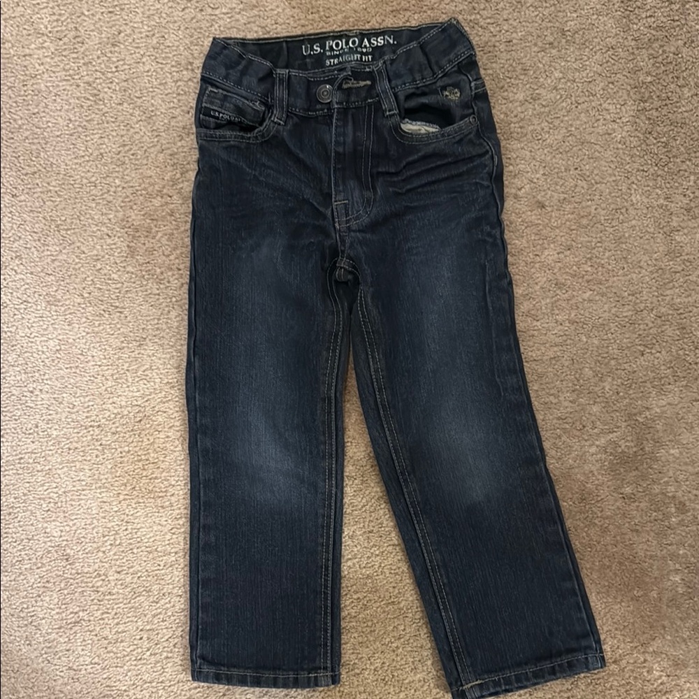 U.S. Polo Assn. Kids' Navy Denim Pants